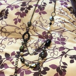 Elegant Multi-Color Beaded Necklace